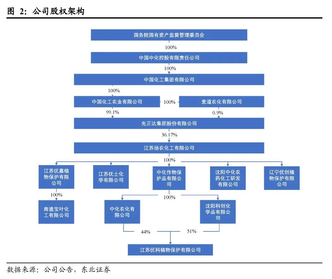 扬农化工：打造多个万吨级单品上马多款创制农药(图2)