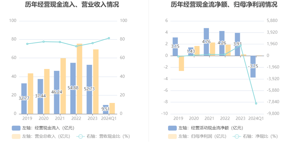 六国化工：2024年第一季度净利润46461万元同比下降6538%(图4)