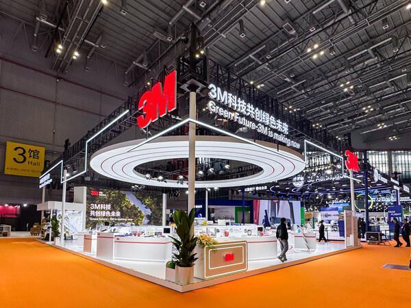 3M八年同行进博 以科技之力共创绿色未来