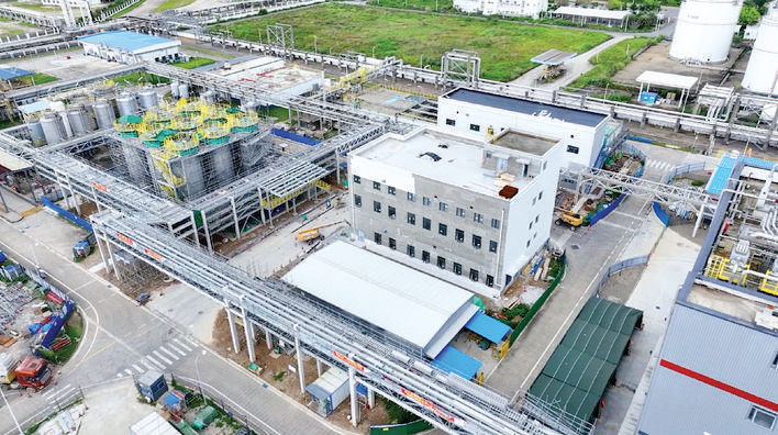 科莱恩大亚湾生产基地扩建项目投产