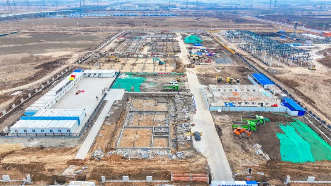长春新区重点项目建设不畏寒冬劲头不减(图2)